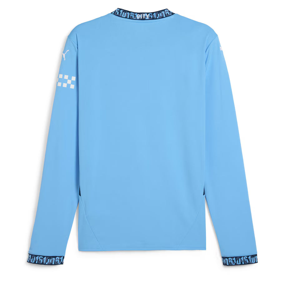 Manchester City Home Long Sleeve Fan Version 25/26