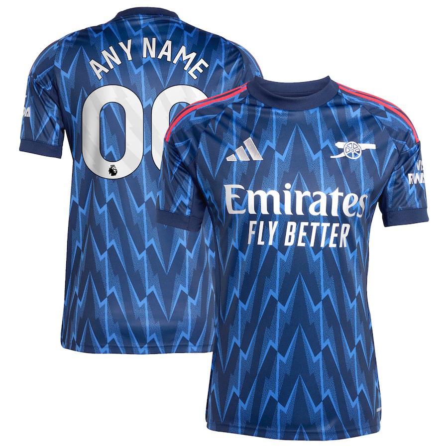 Customized Arsenal Away Jersey 25/26