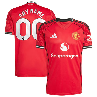 Customized Manchester United Home Jersey 25/26
