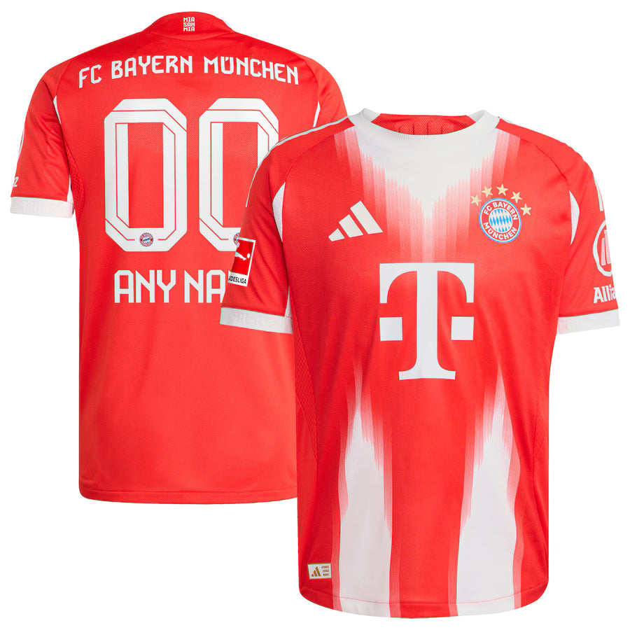 Customized Bayern Home Jersey 25/26