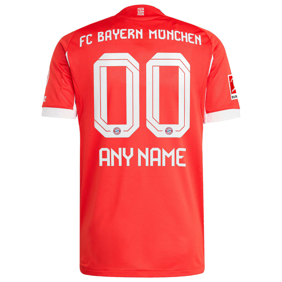 Customized Bayern Home Jersey 25/26
