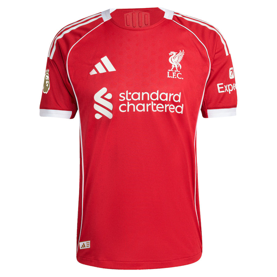 Customized Liverpool Home Jersey 25/26