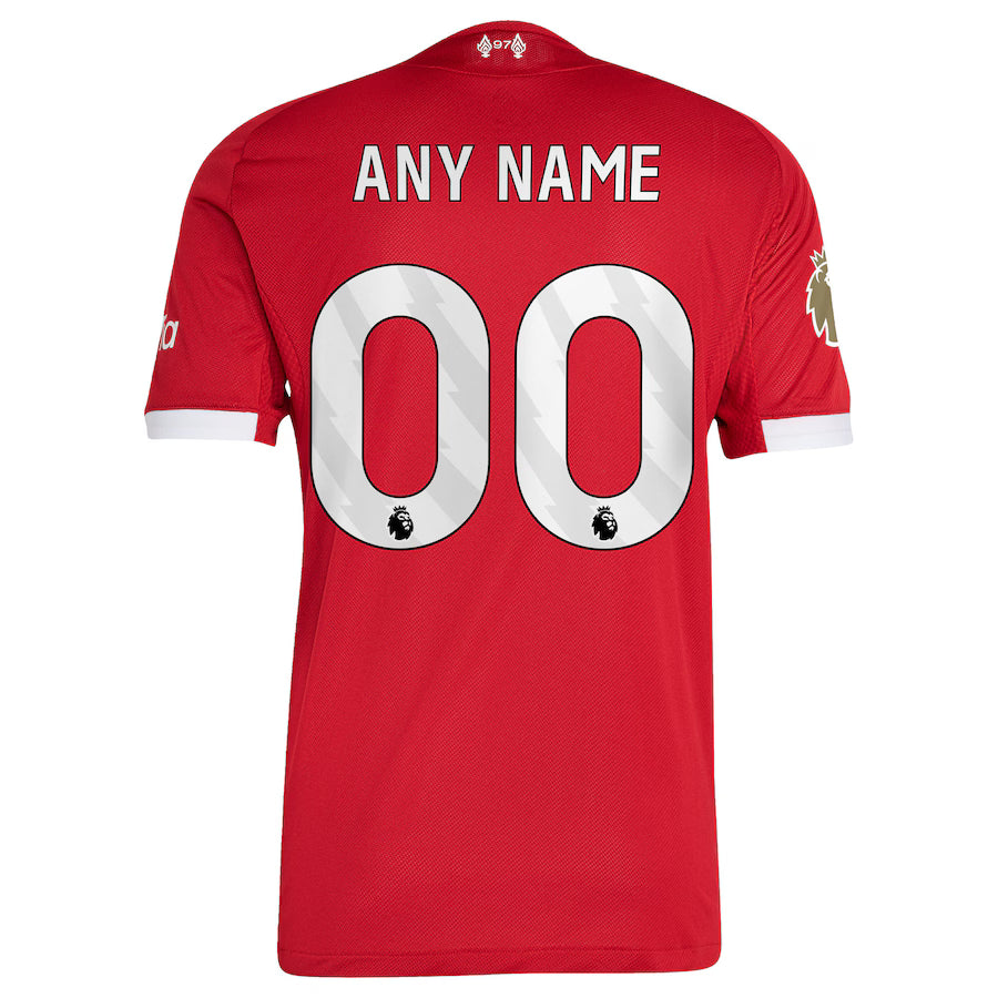 Customized Liverpool Home Jersey 25/26