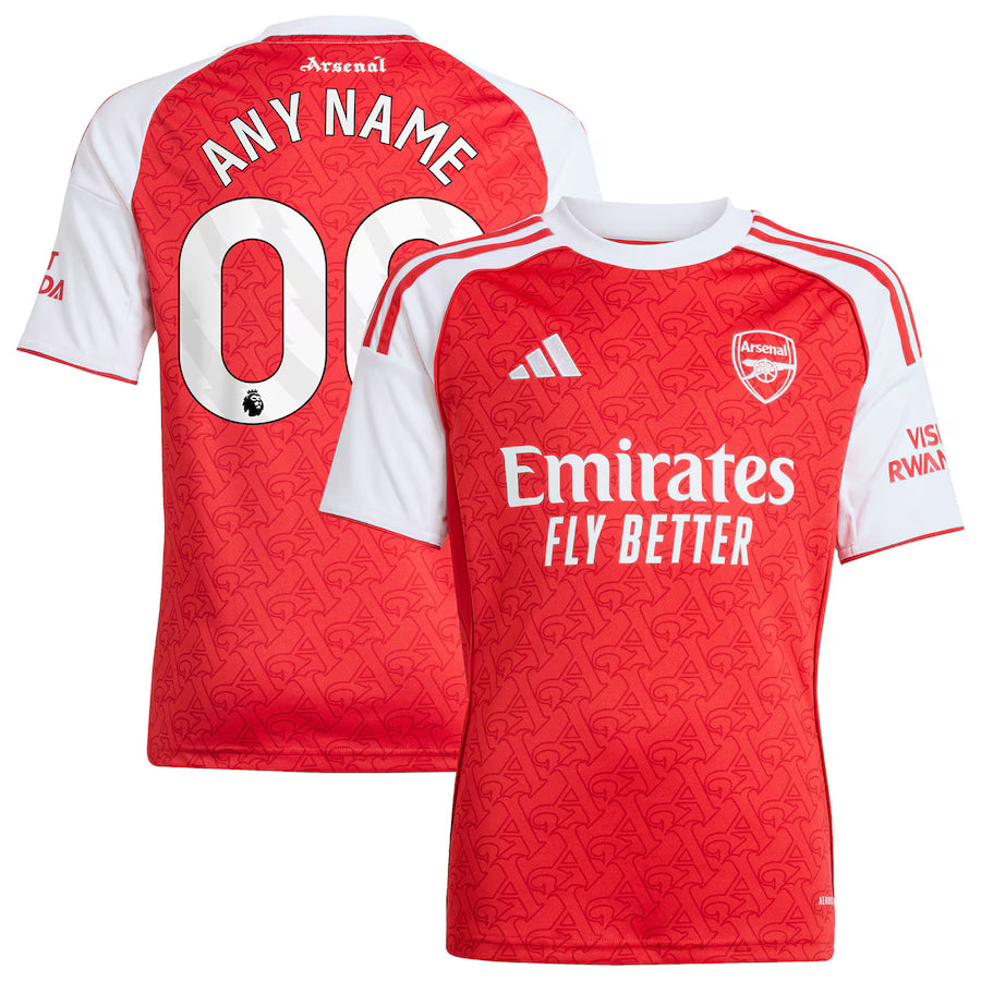 Customized Arsenal Home Jersey 25/26