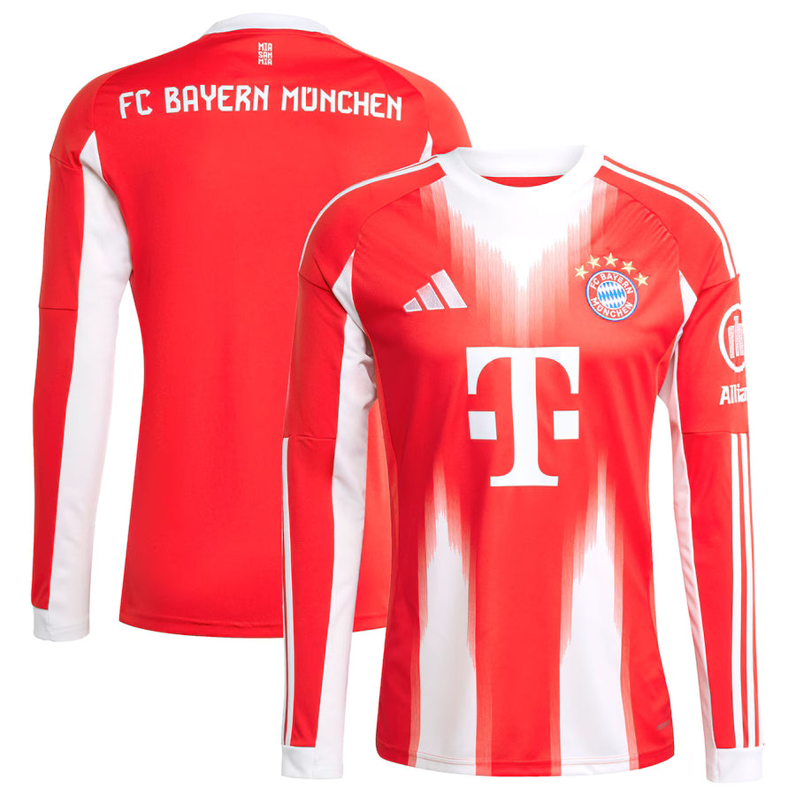 Bayern Home Long Sleeve Fan Version 25/26