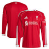 Liverpool Home Long Sleeve Fan Version 25/26