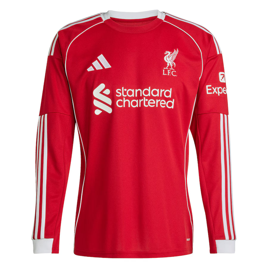 Liverpool Home Long Sleeve Fan Version 25/26
